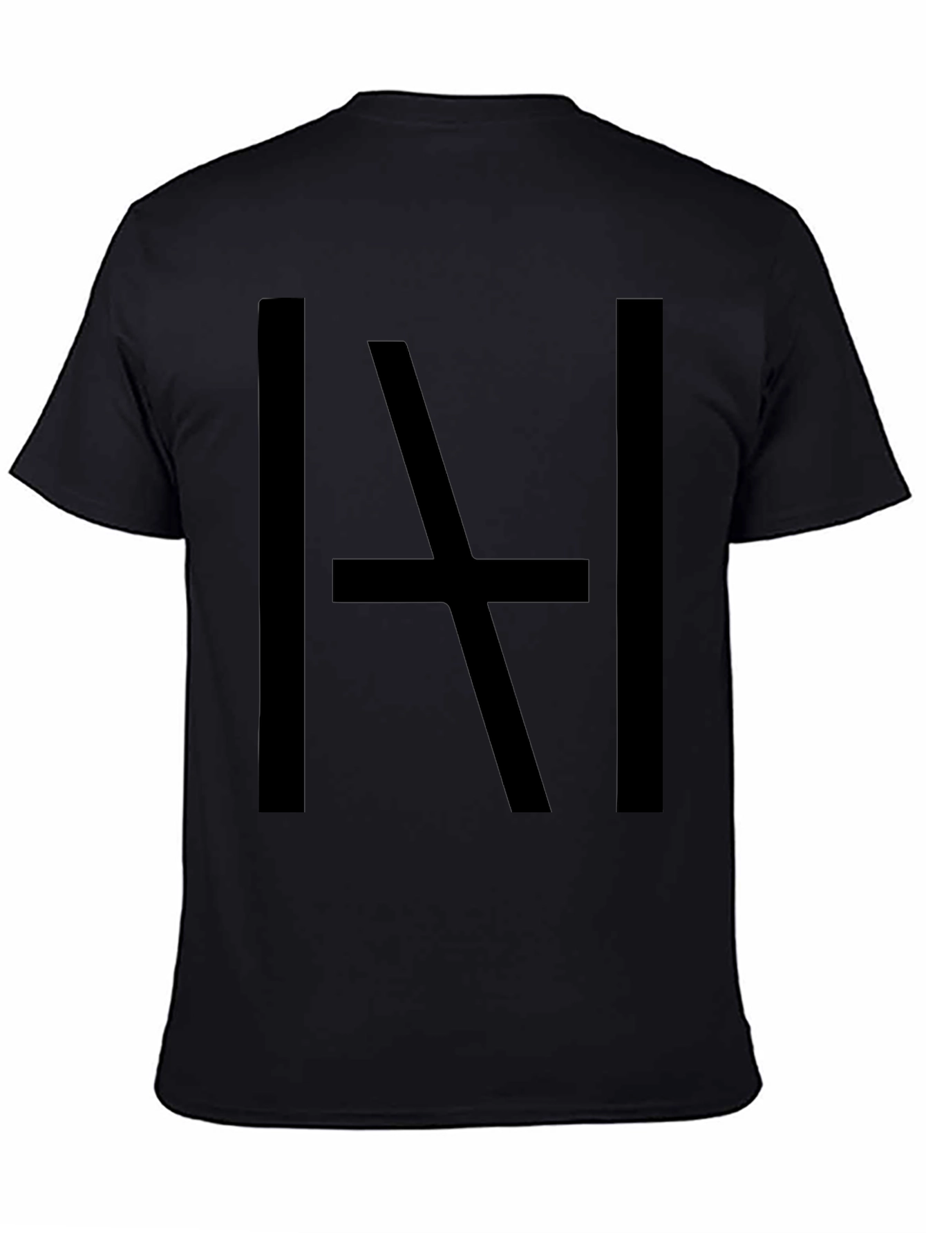 Bold Graphic Tee - Abstract Black Print