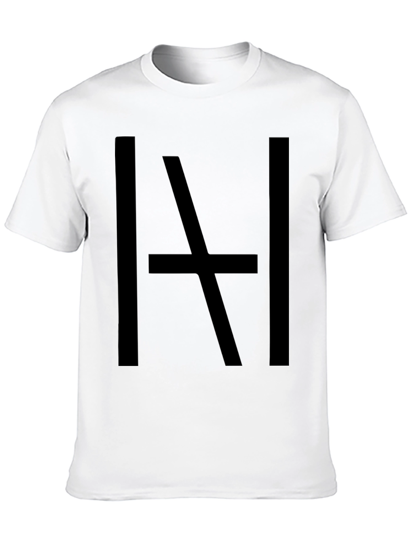 Bold Graphic Tee - Abstract Black Print