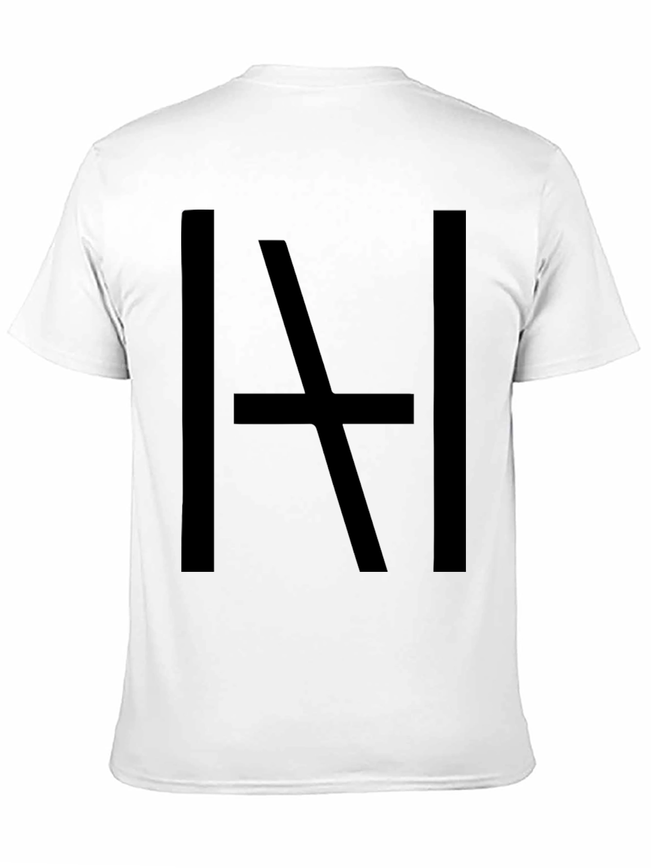 Bold Graphic Tee - Abstract Black Print