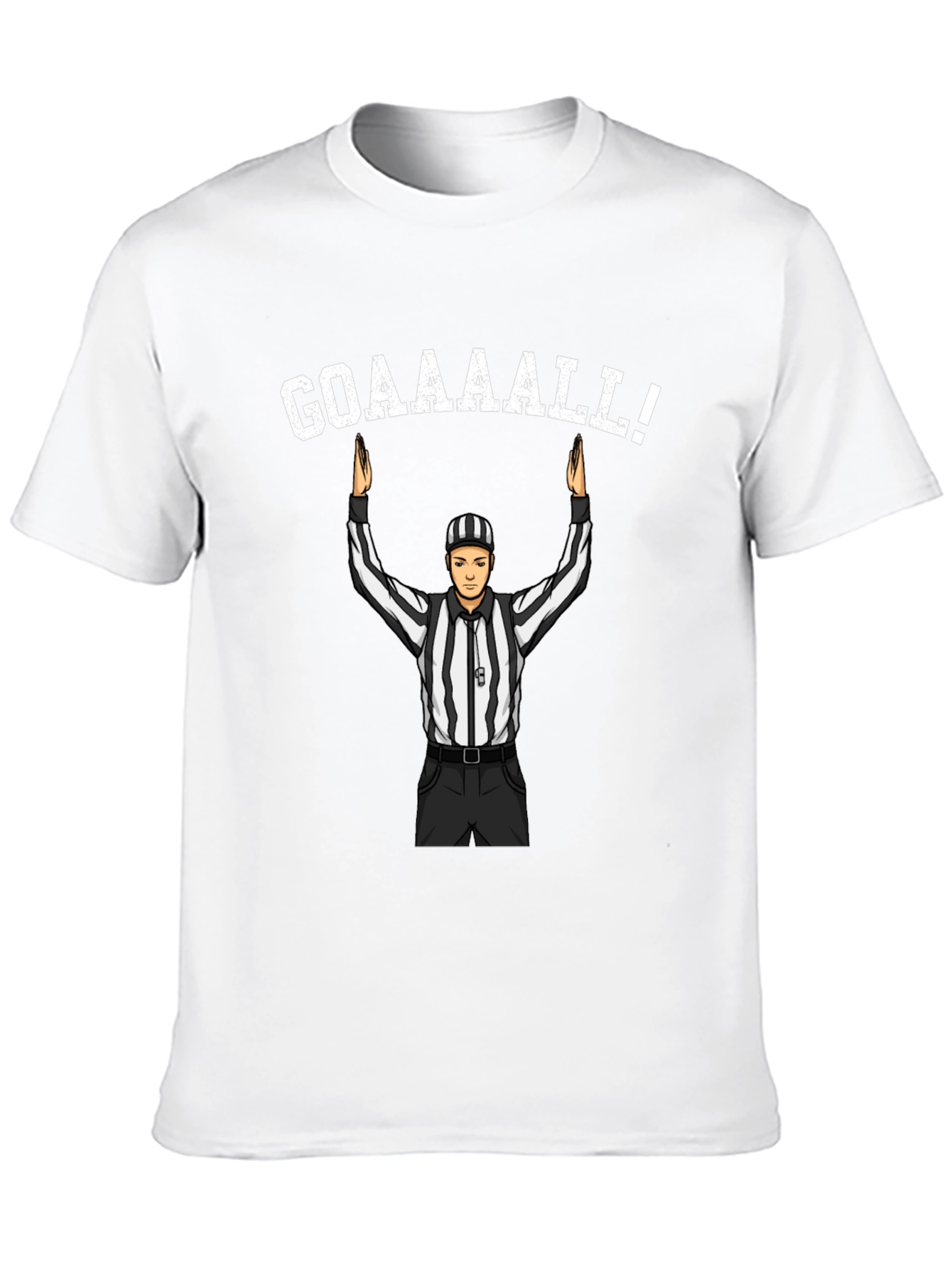 Goooaaall! Referee Graphic T-Shirt
