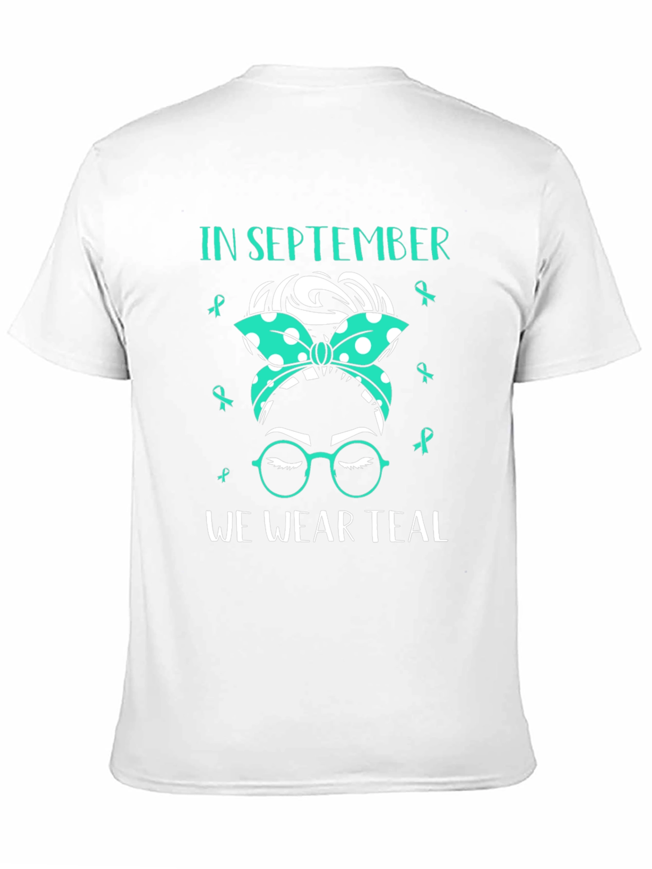 September Teal Awareness Ribbon T-Shirt