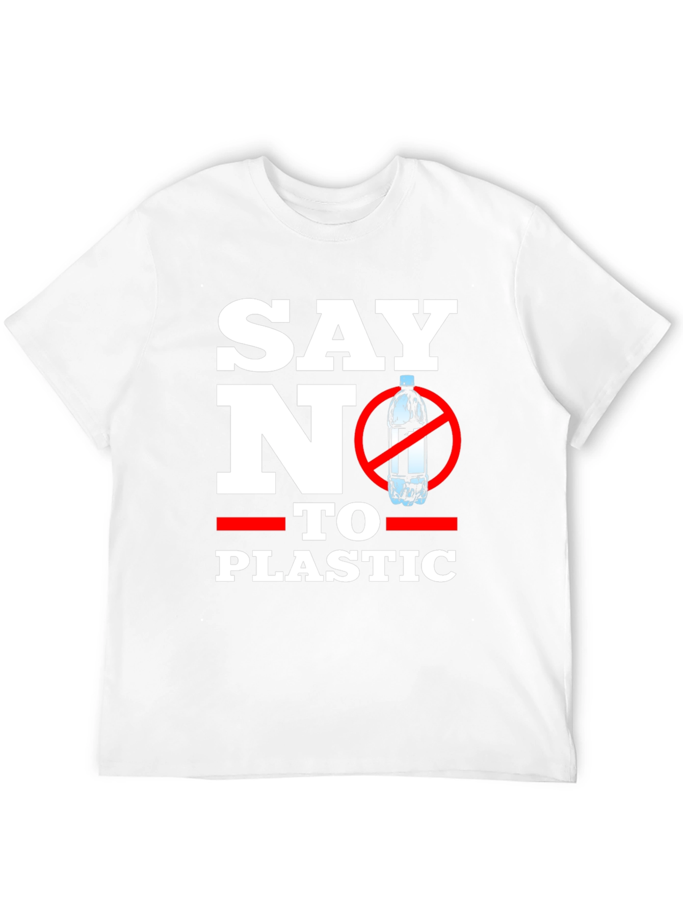 Say No To Plastic Graphic T-Shirt