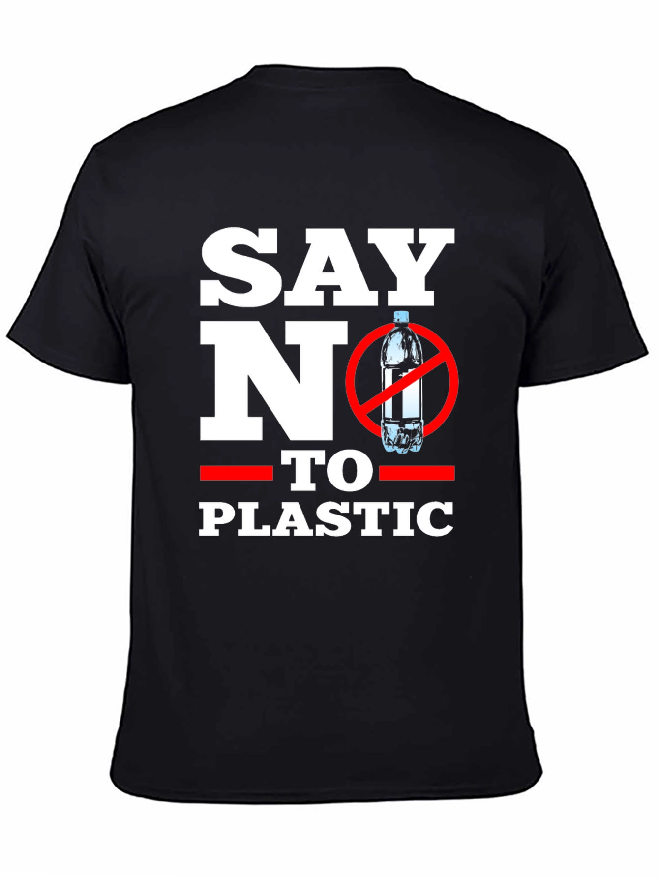 Say No To Plastic Graphic T-Shirt