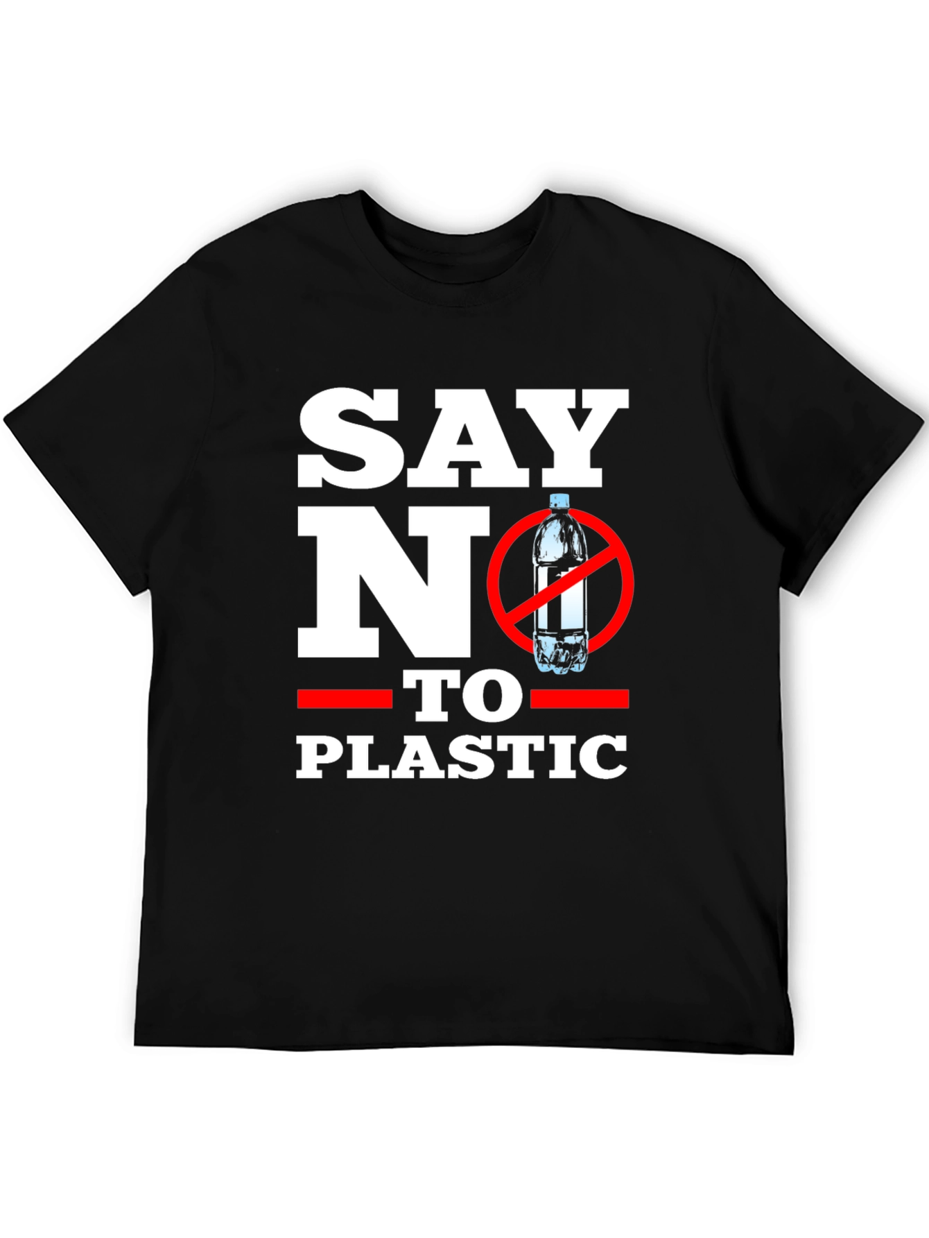 Say No To Plastic Graphic T-Shirt