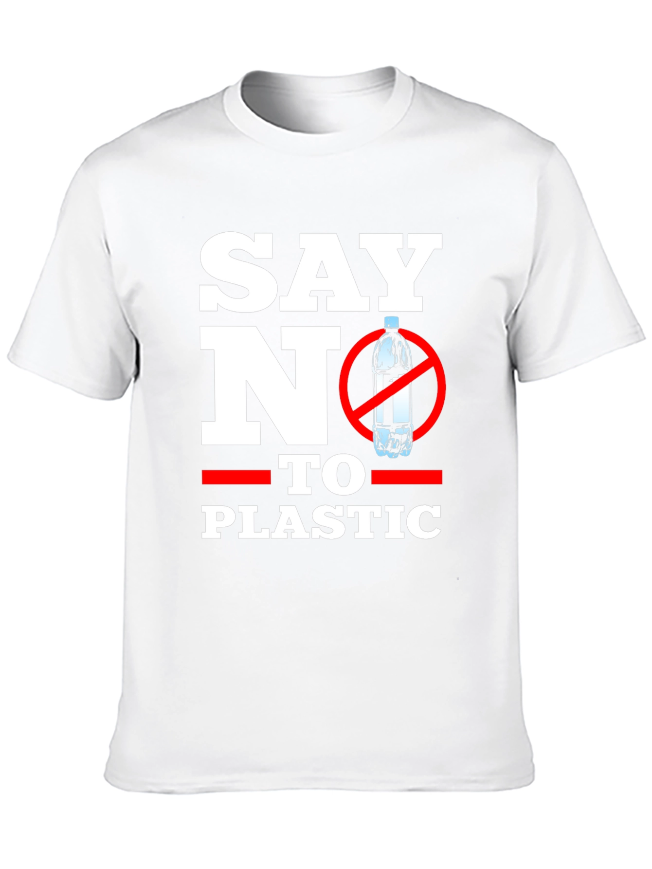 Say No To Plastic Graphic T-Shirt