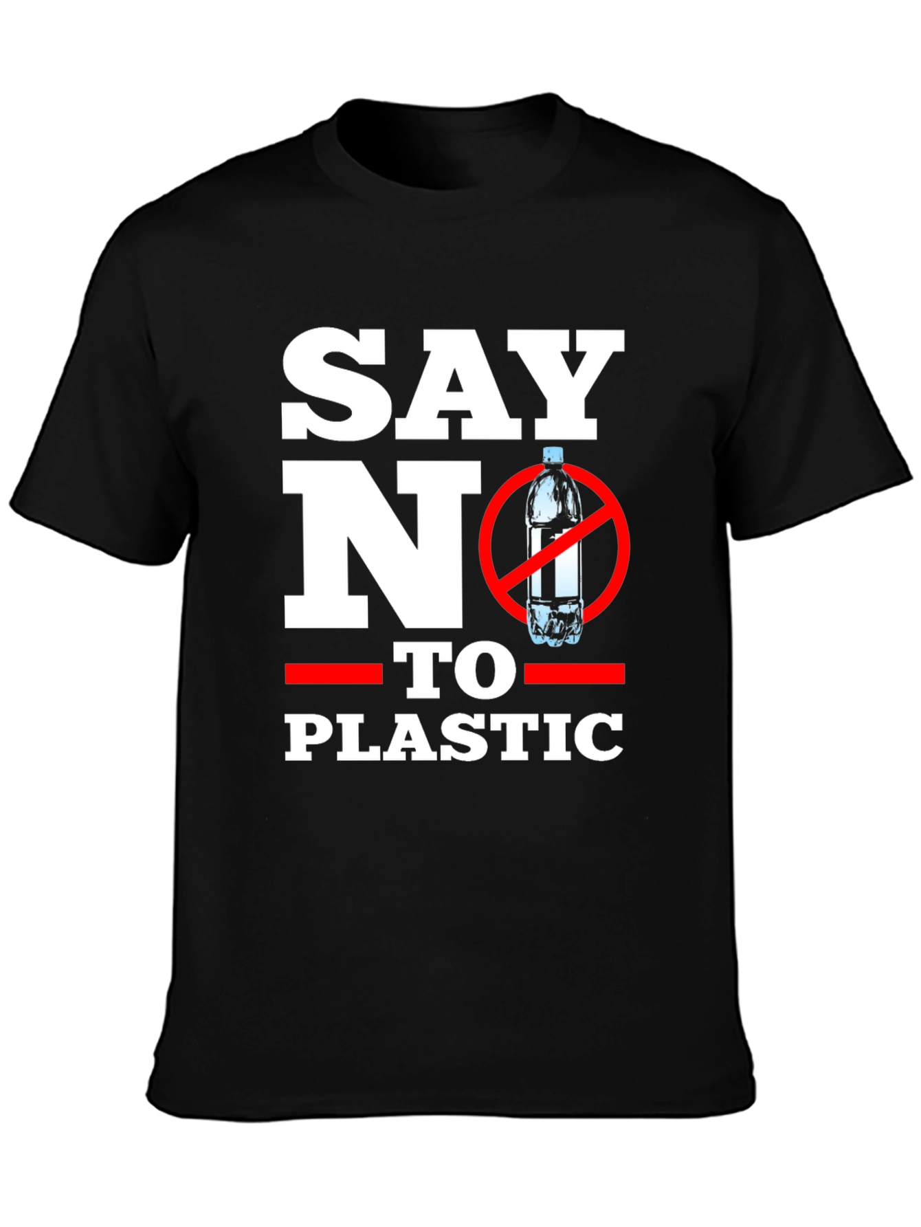 Say No To Plastic Graphic T-Shirt