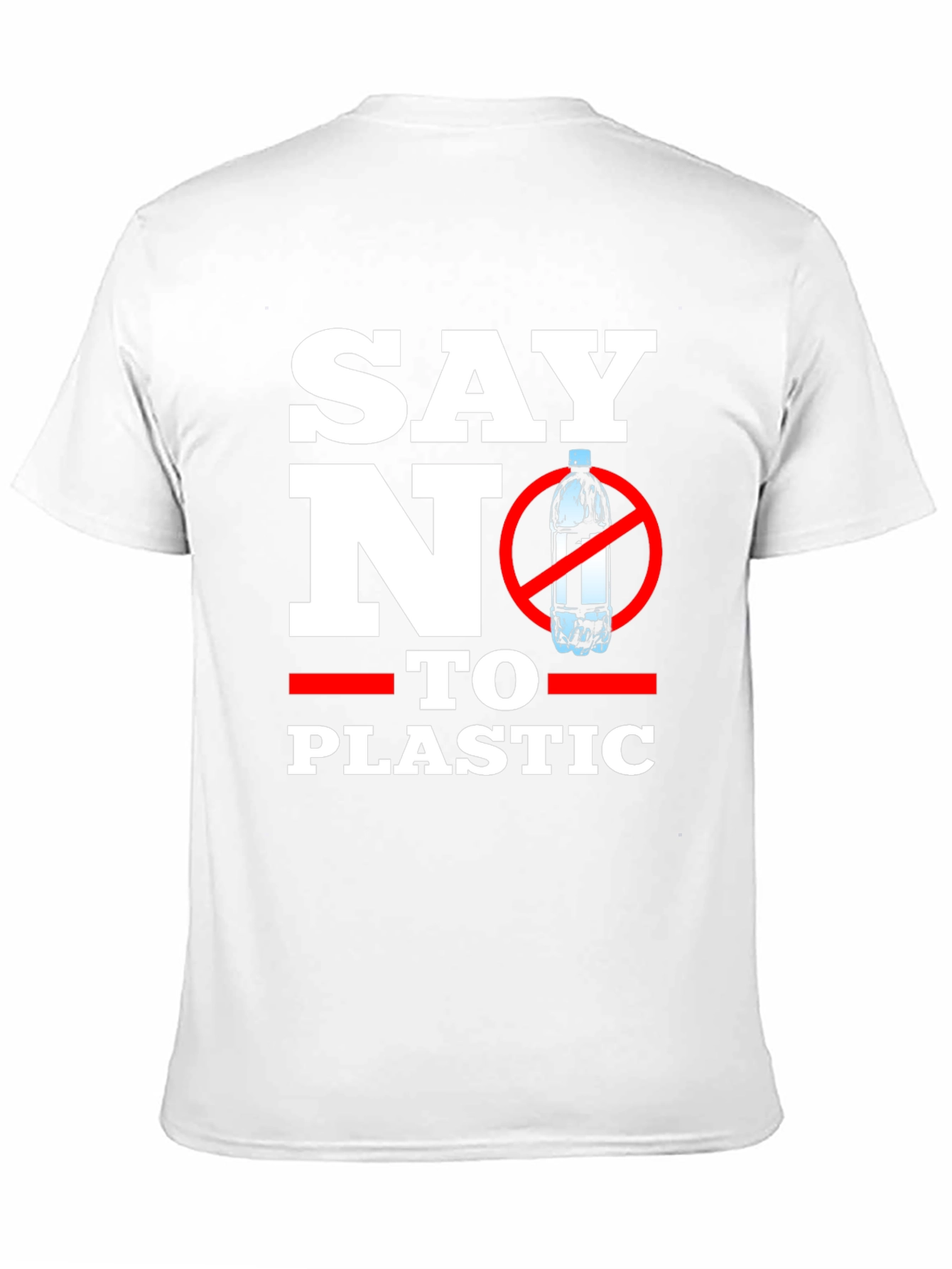 Say No To Plastic Graphic T-Shirt