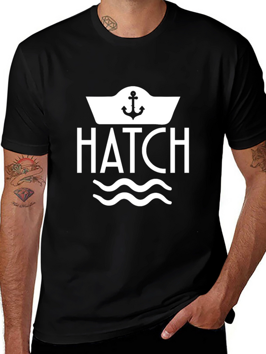 HATCH Nautical Black T-Shirt