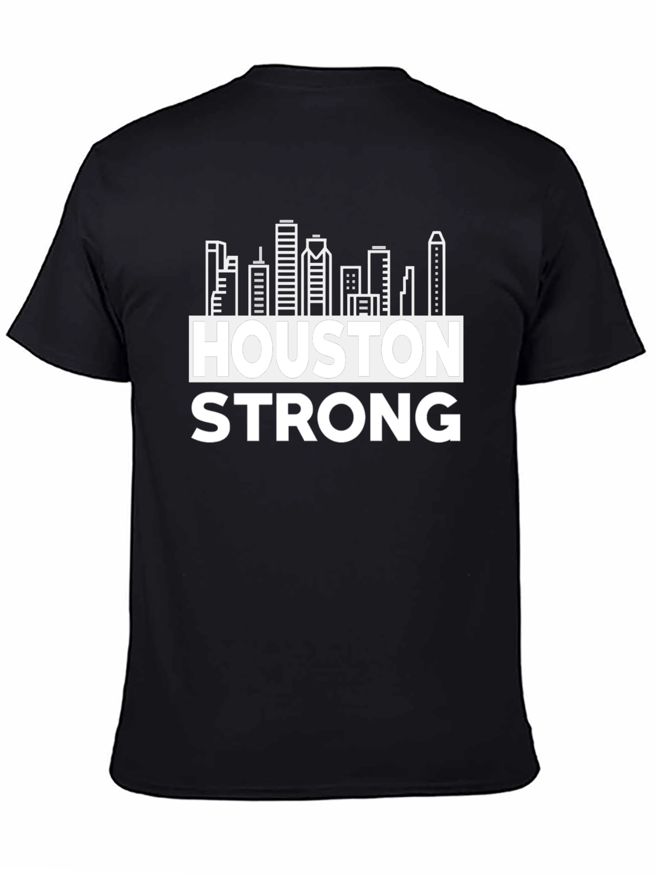 Houston Strong T-Shirt - City Skyline Design
