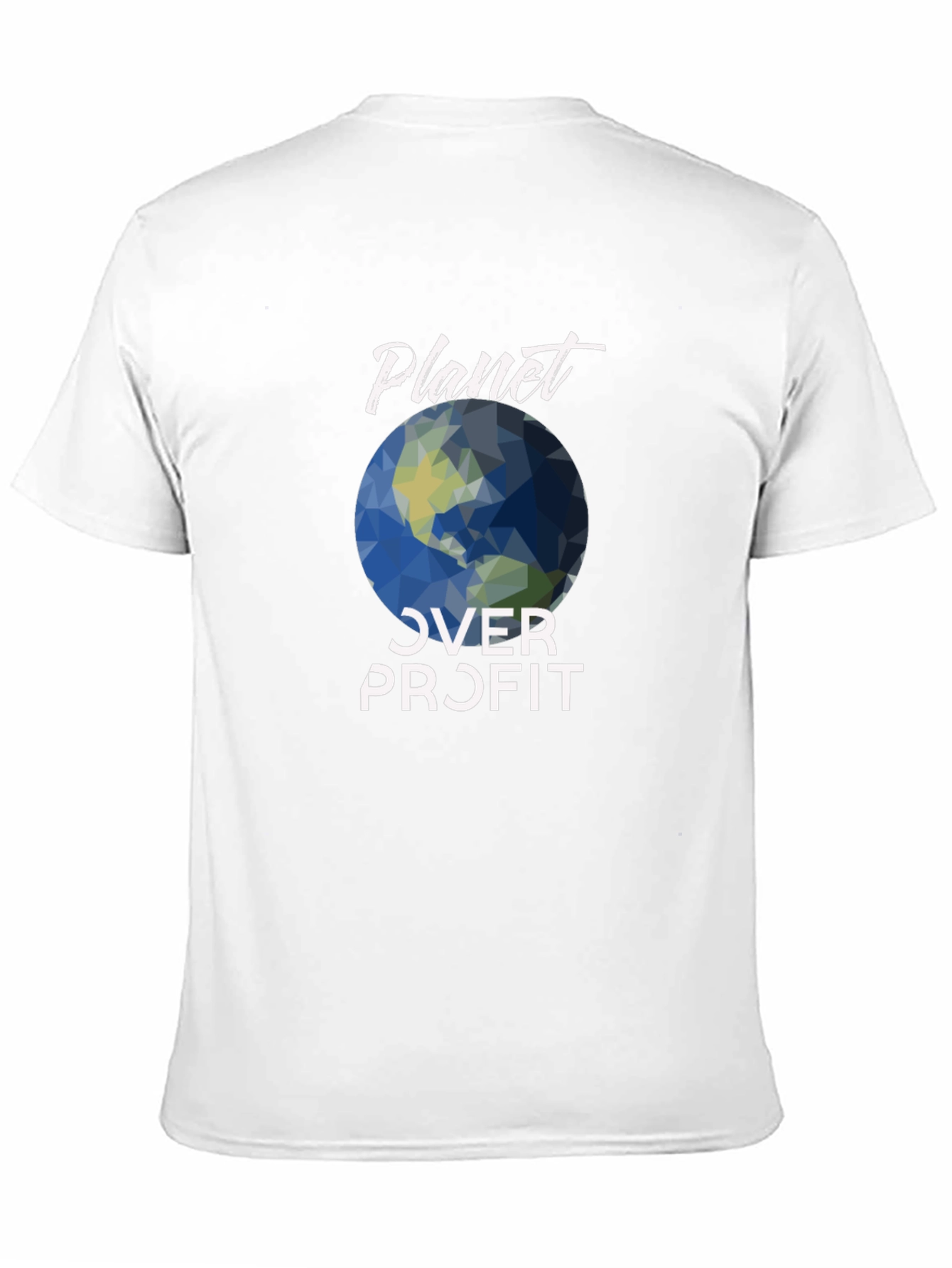 Planet Over Profit Graphic Tee - Eco-Friendly Fashion