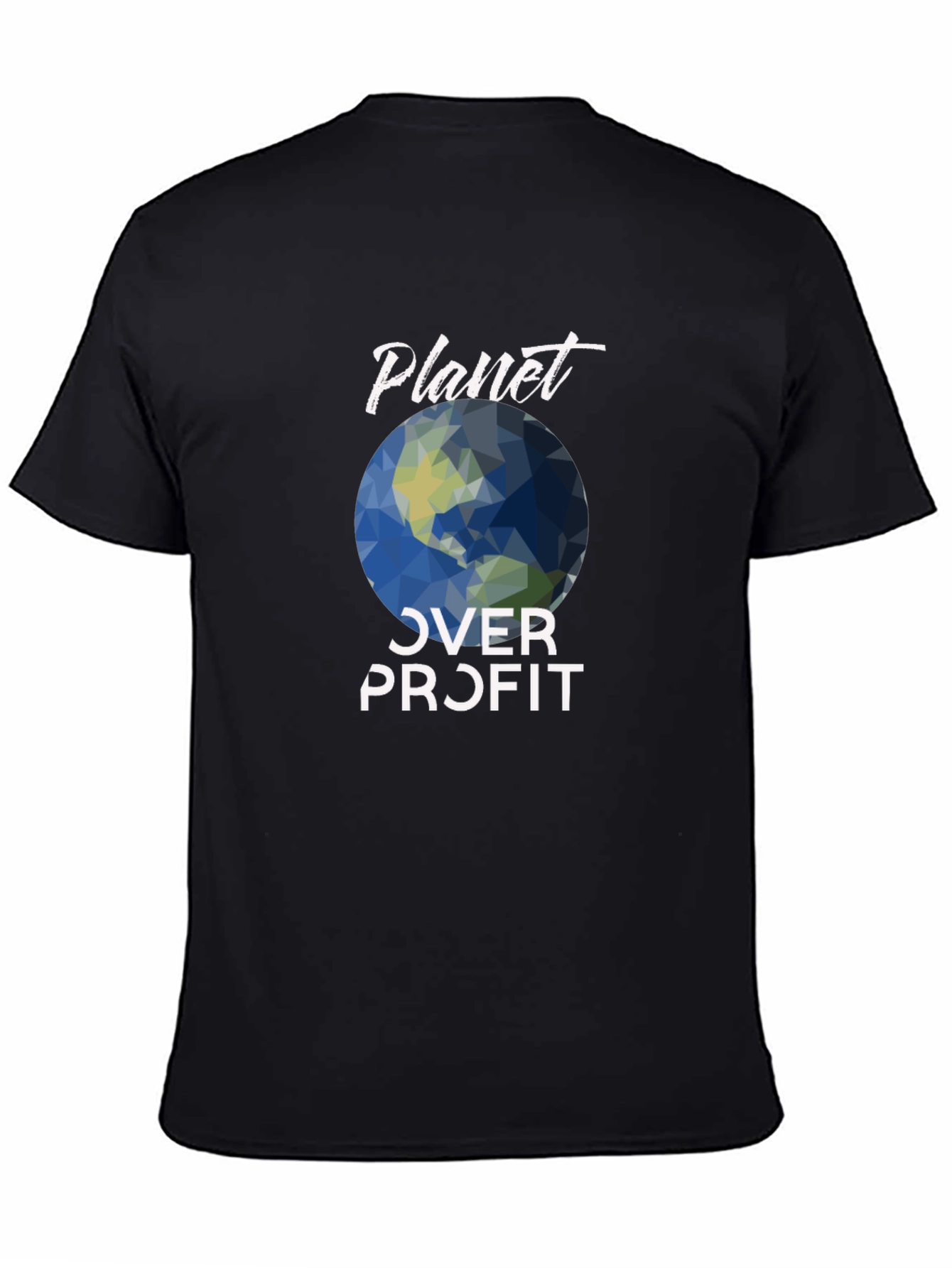 Planet Over Profit Graphic Tee - Eco-Friendly Fashion
