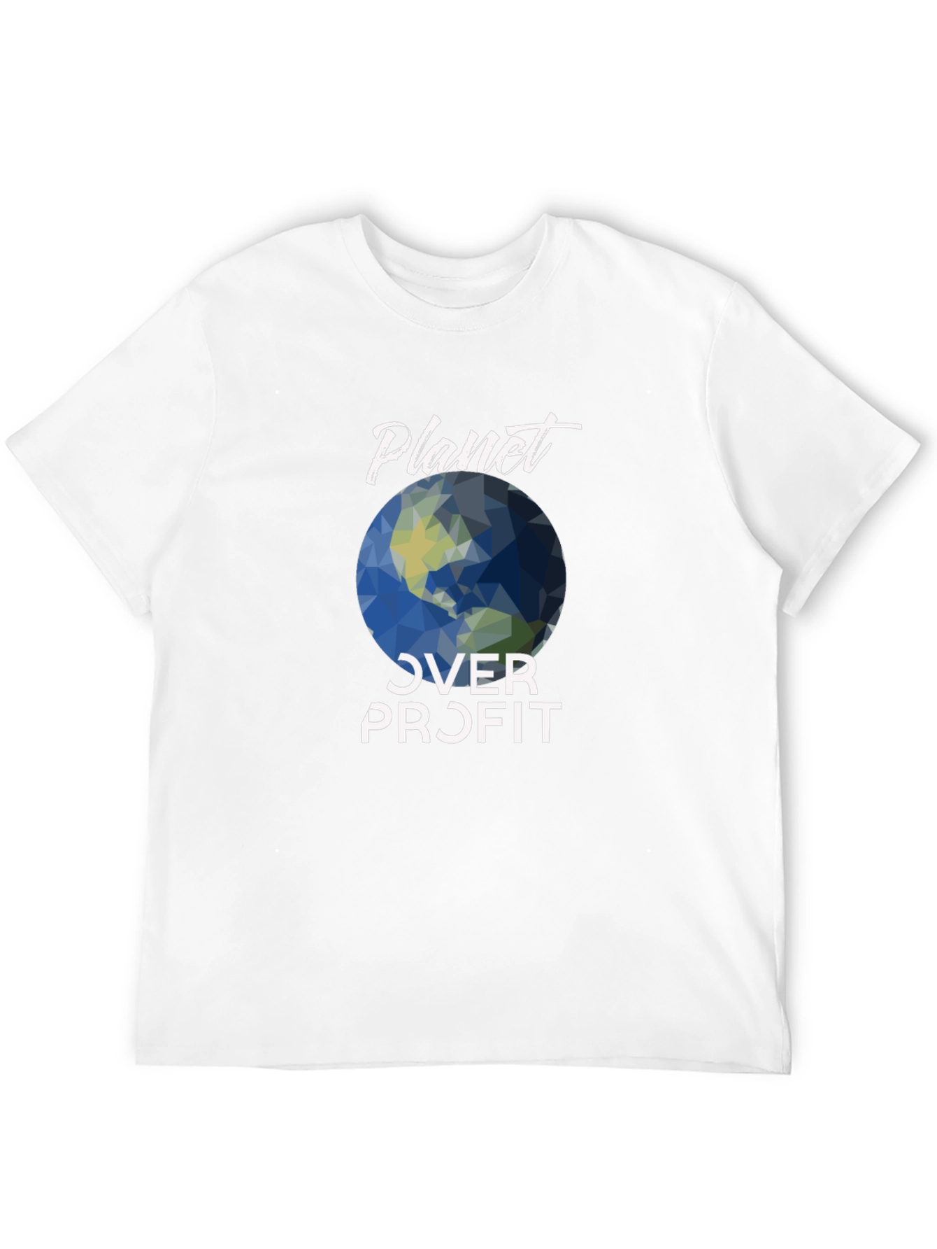 Planet Over Profit Graphic Tee - Eco-Friendly Fashion