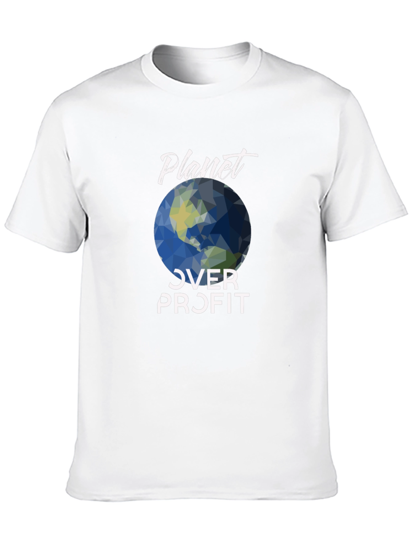 Planet Over Profit Graphic Tee - Eco-Friendly Fashion