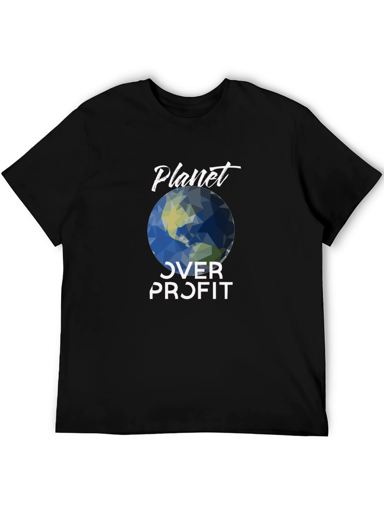Planet Over Profit Graphic Tee - Eco-Friendly Fashion