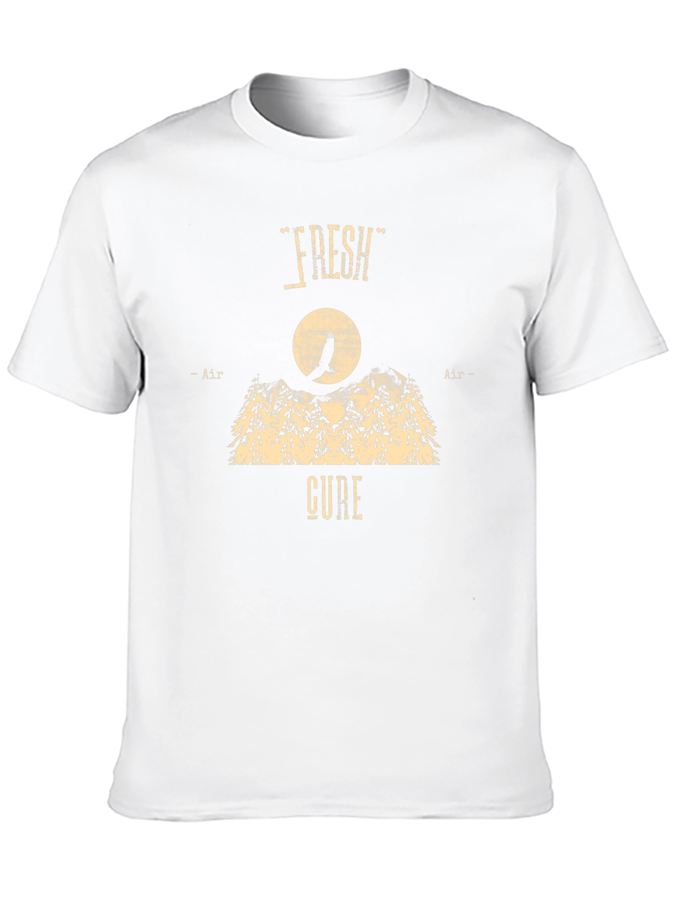 Fresh Air Cure Black Graphic Tee