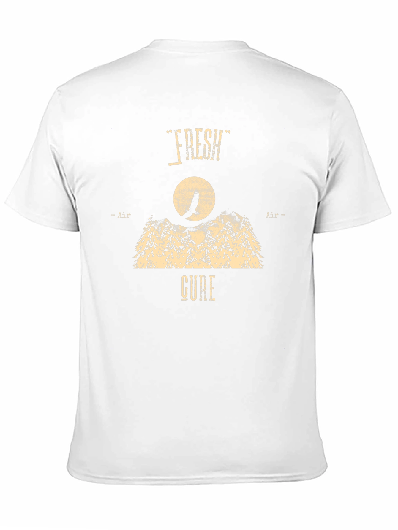 Fresh Air Cure Black Graphic Tee