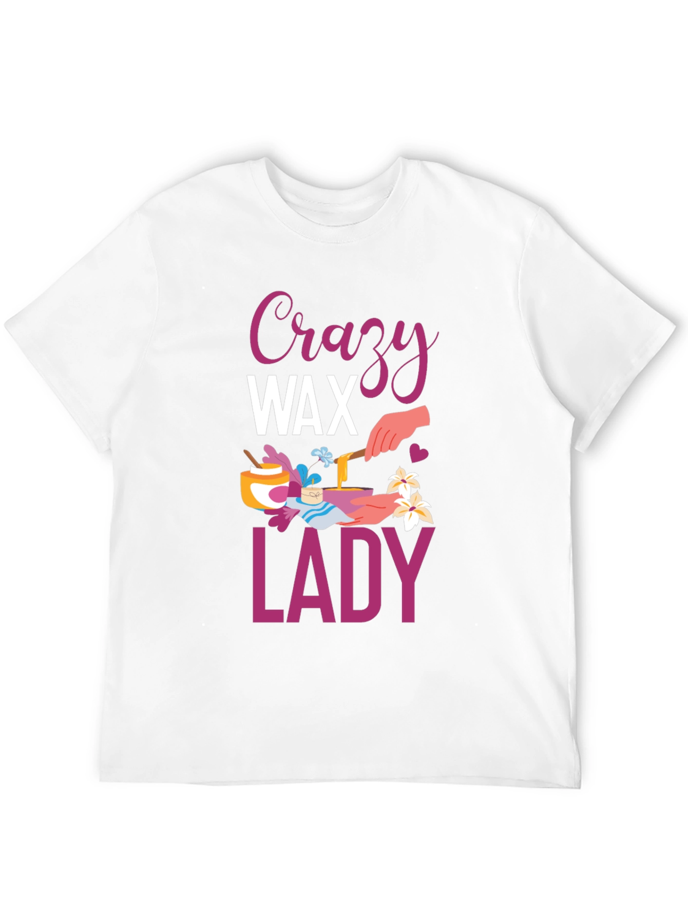 Crazy Wax Lady Graphic Tee