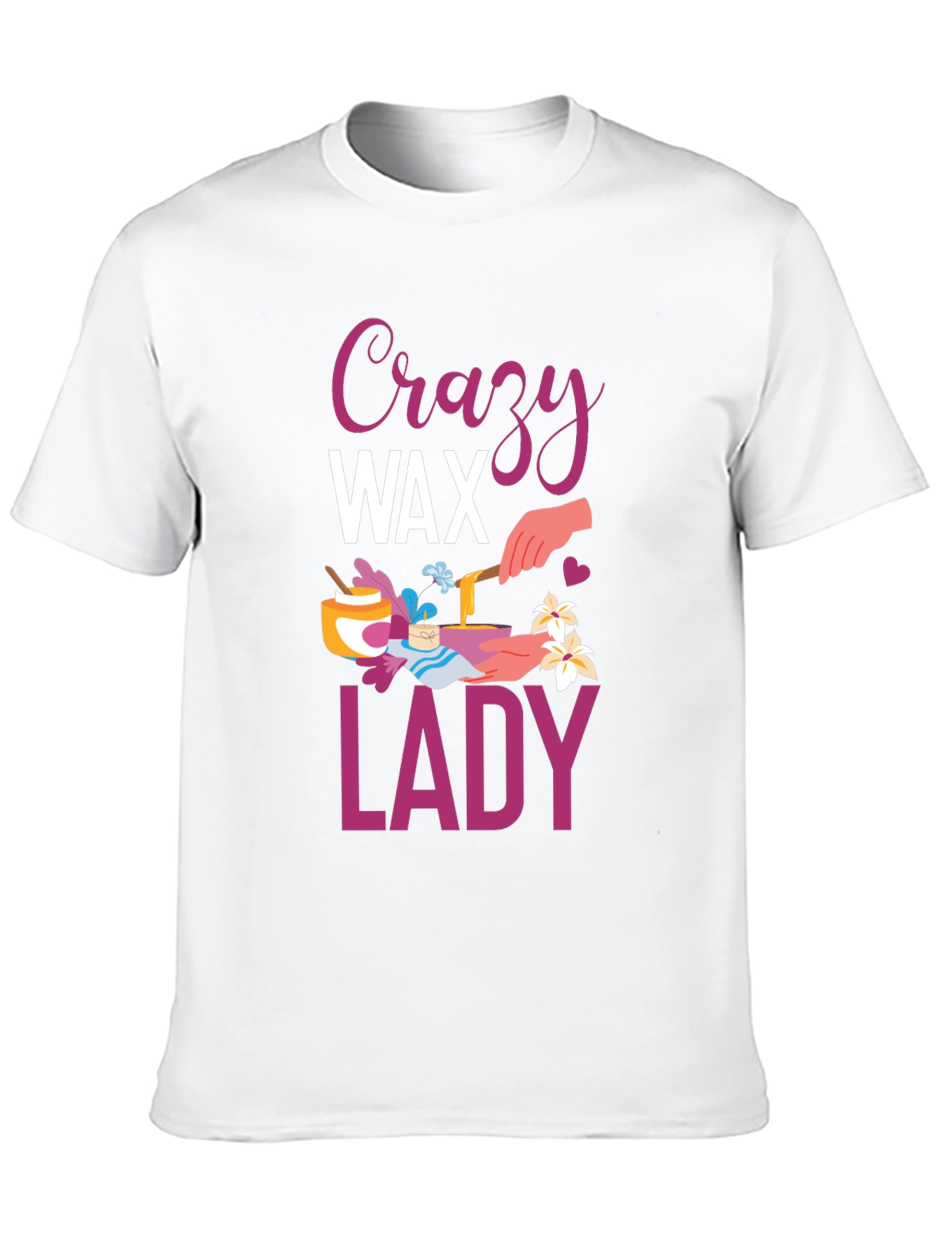 Crazy Wax Lady Graphic Tee