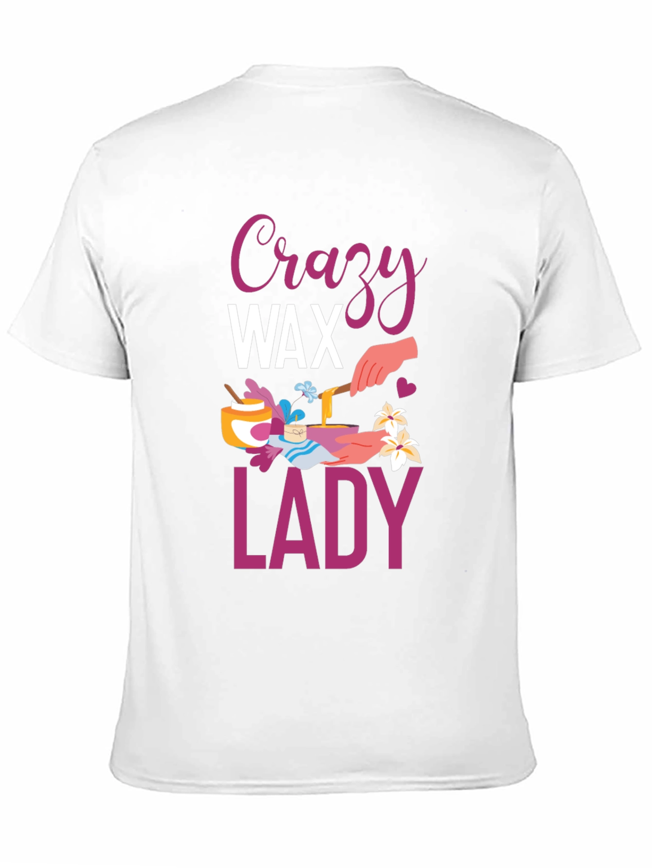 Crazy Wax Lady Graphic Tee