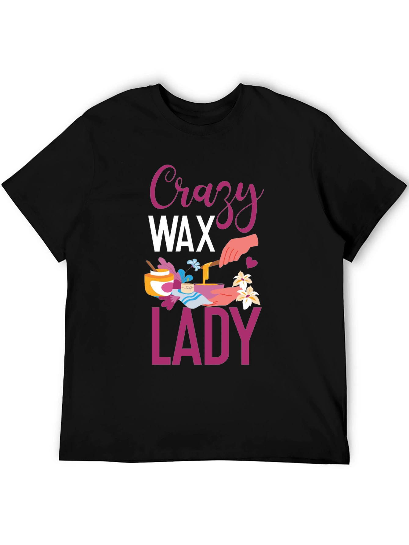 Crazy Wax Lady Graphic Tee