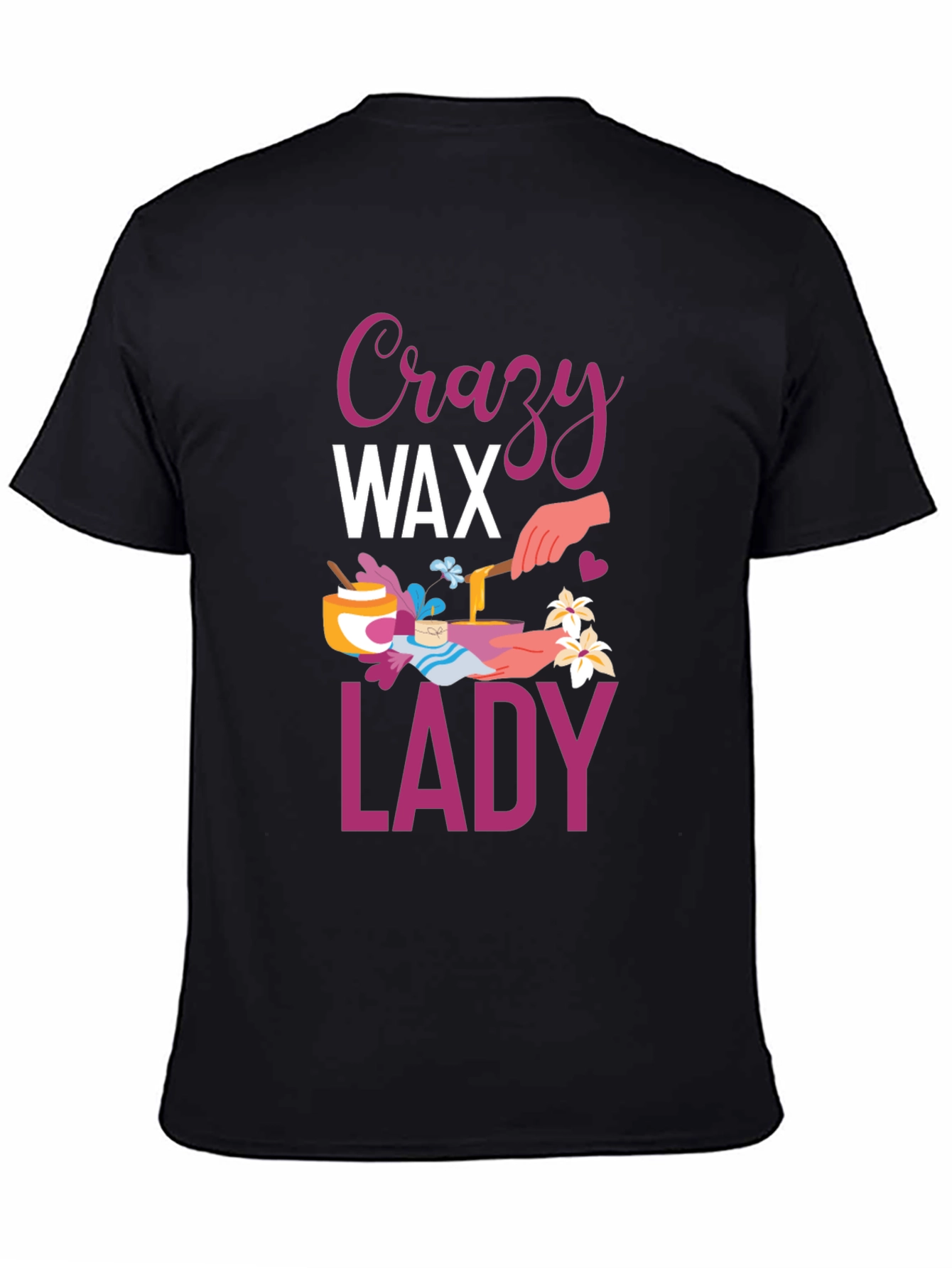 Crazy Wax Lady Graphic Tee