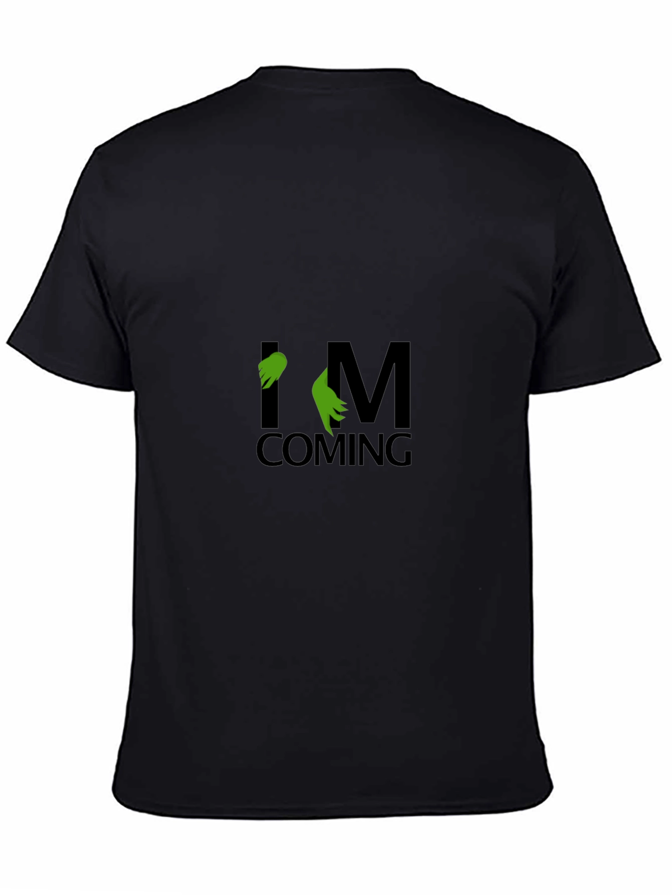 Grinch Im Coming Black T-Shirt