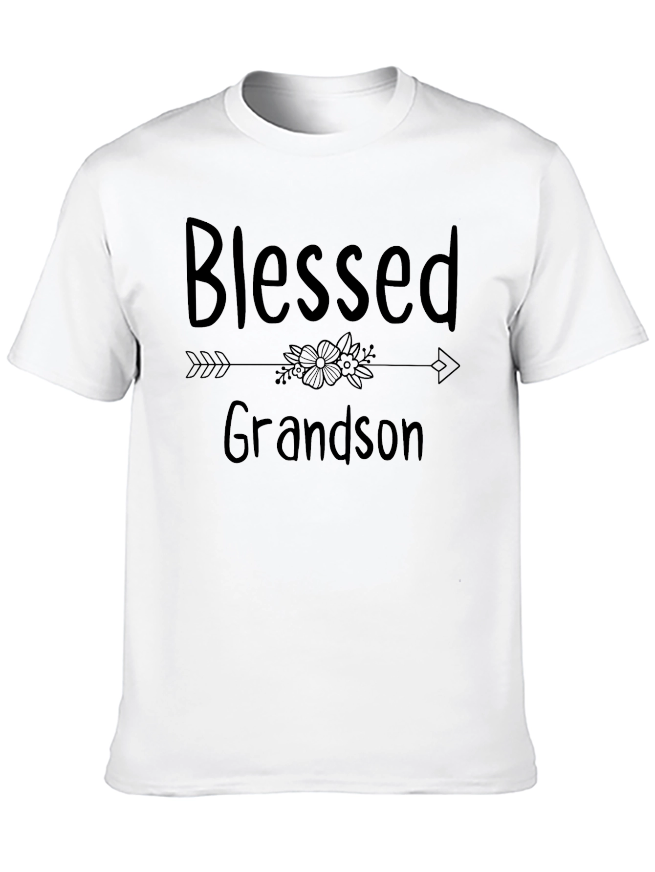 Blessed Grandson Graphic T-Shirt