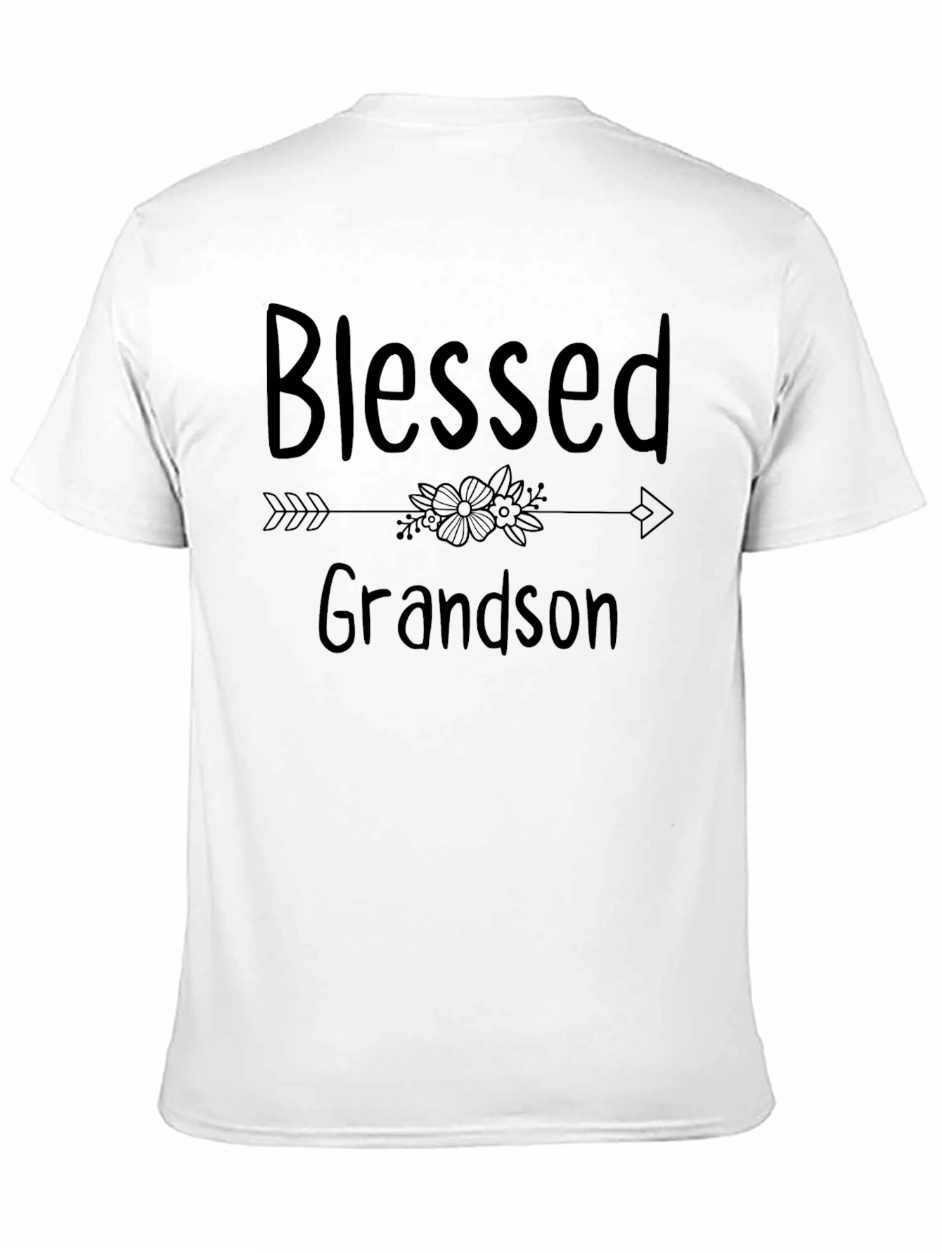 Blessed Grandson Graphic T-Shirt