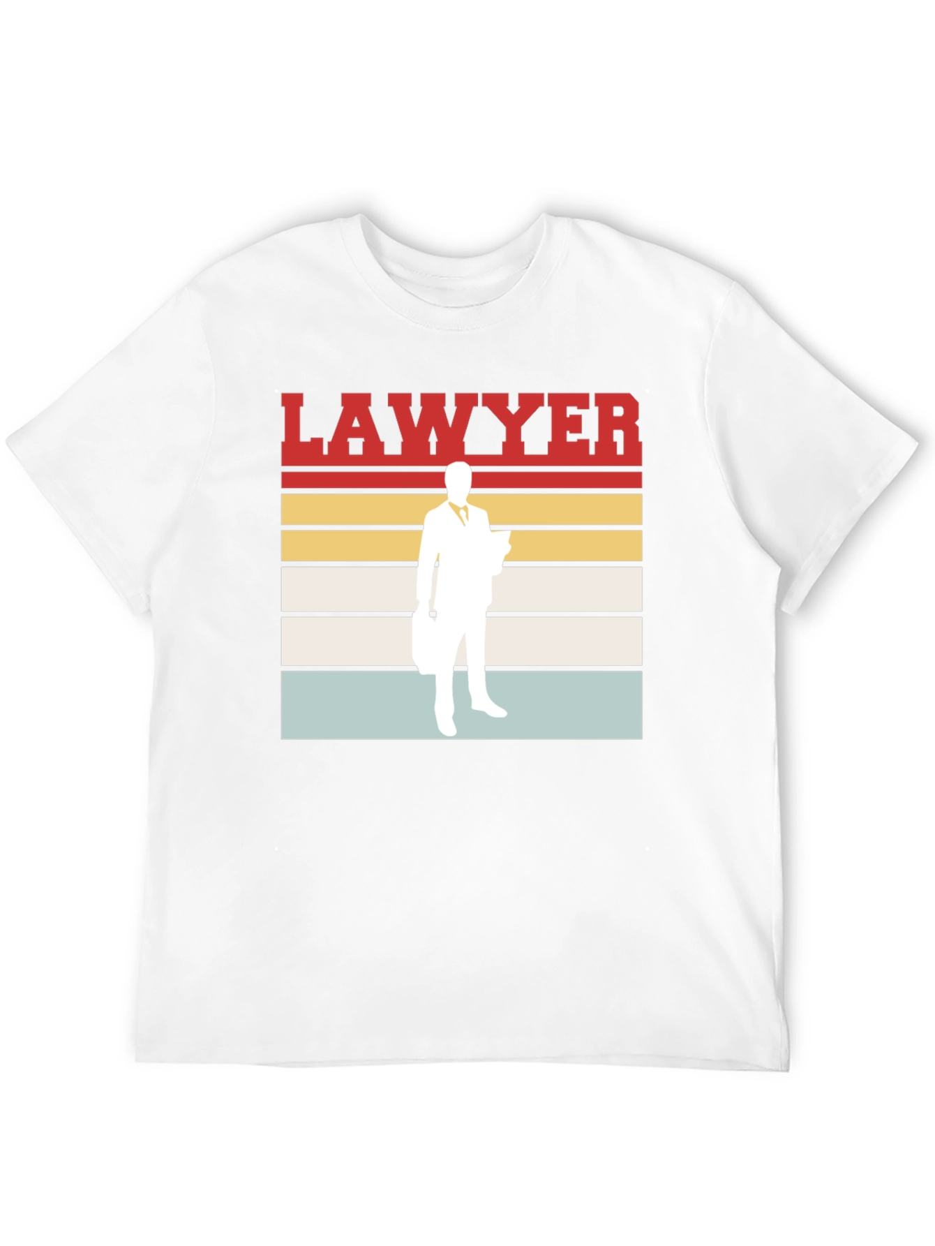 Lawyer Retro T-Shirt - Attorney Profession Tee