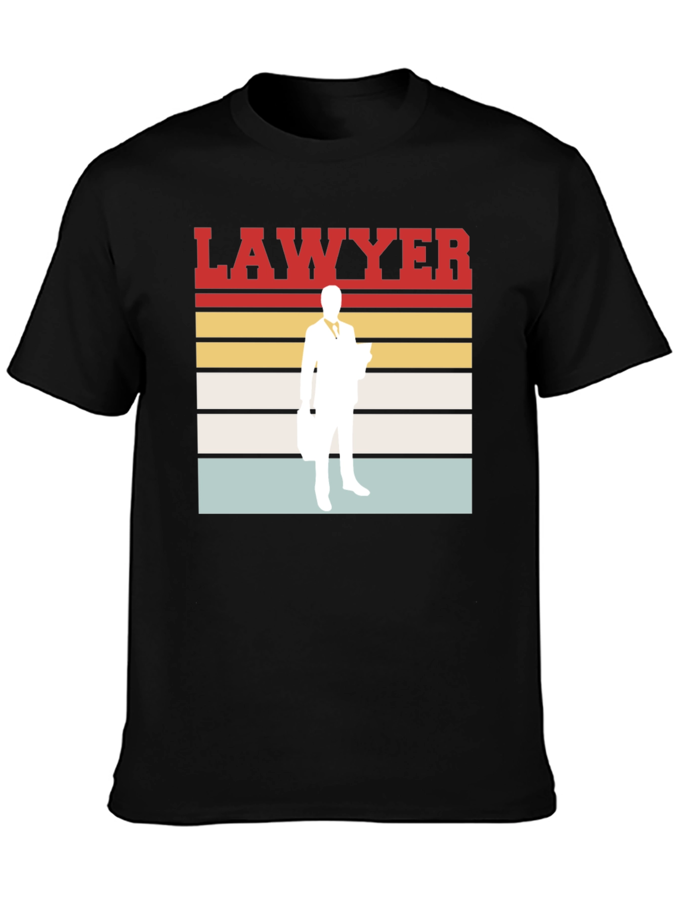 Lawyer Retro T-Shirt - Attorney Profession Tee
