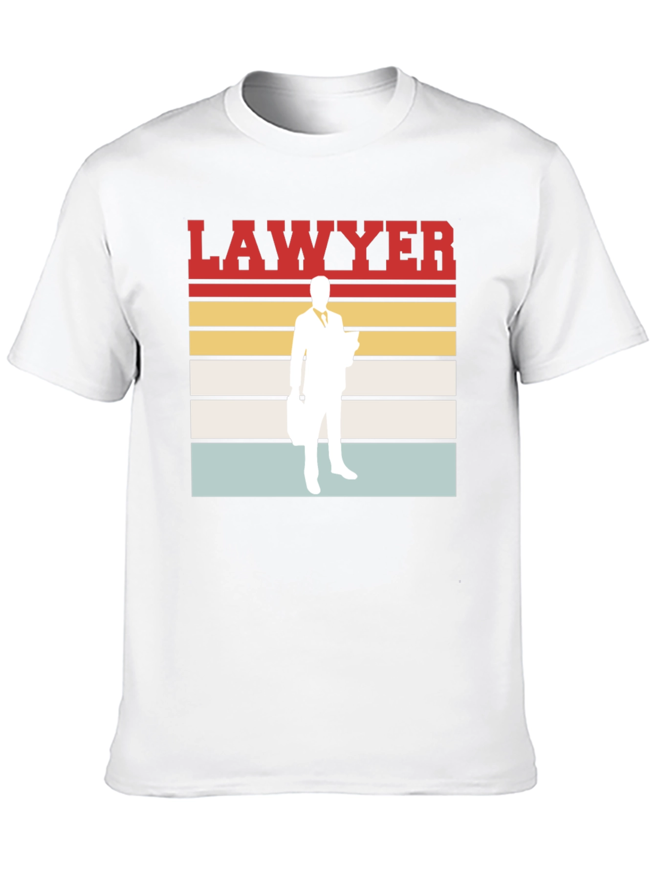 Lawyer Retro T-Shirt - Attorney Profession Tee