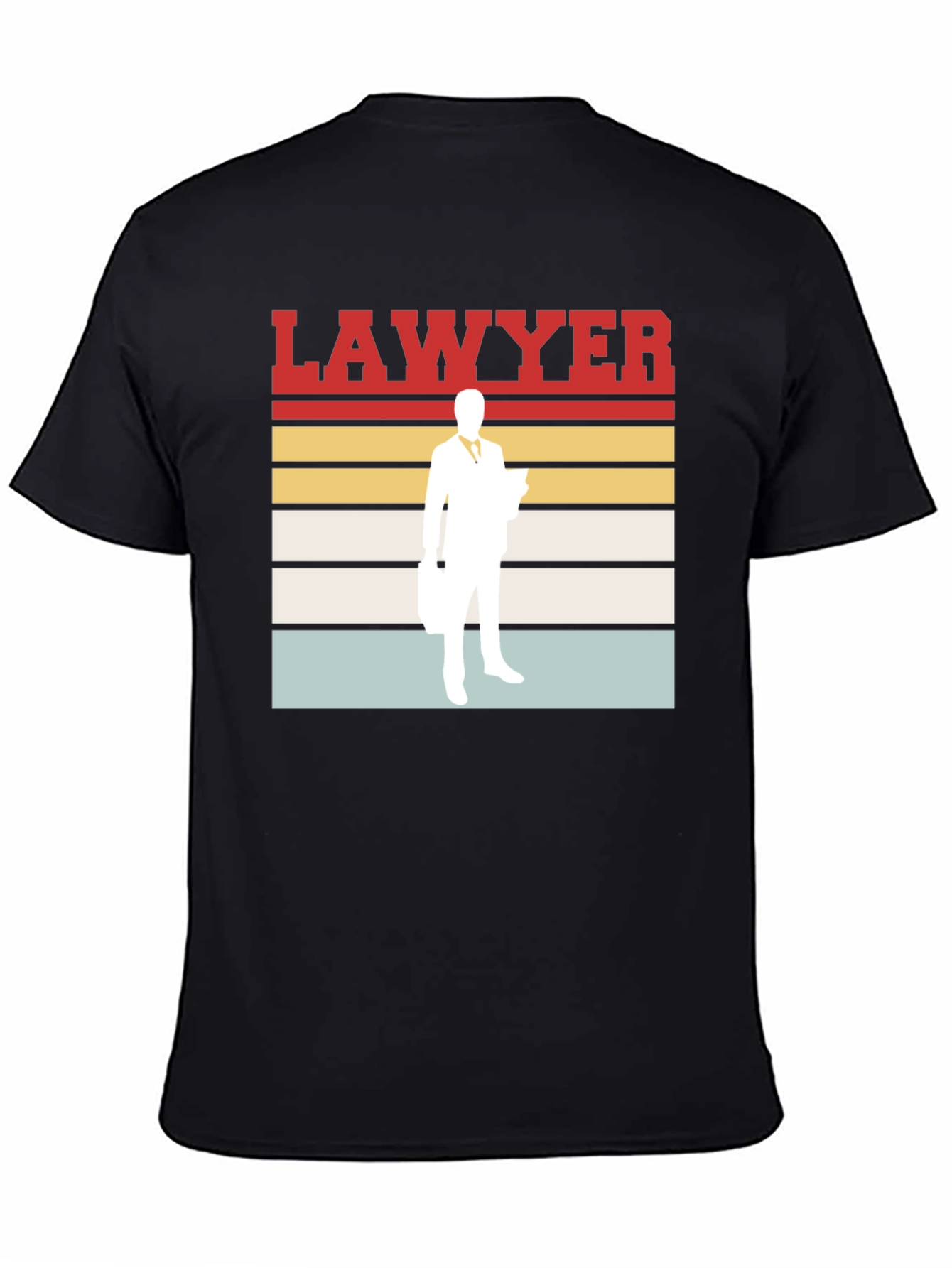 Lawyer Retro T-Shirt - Attorney Profession Tee
