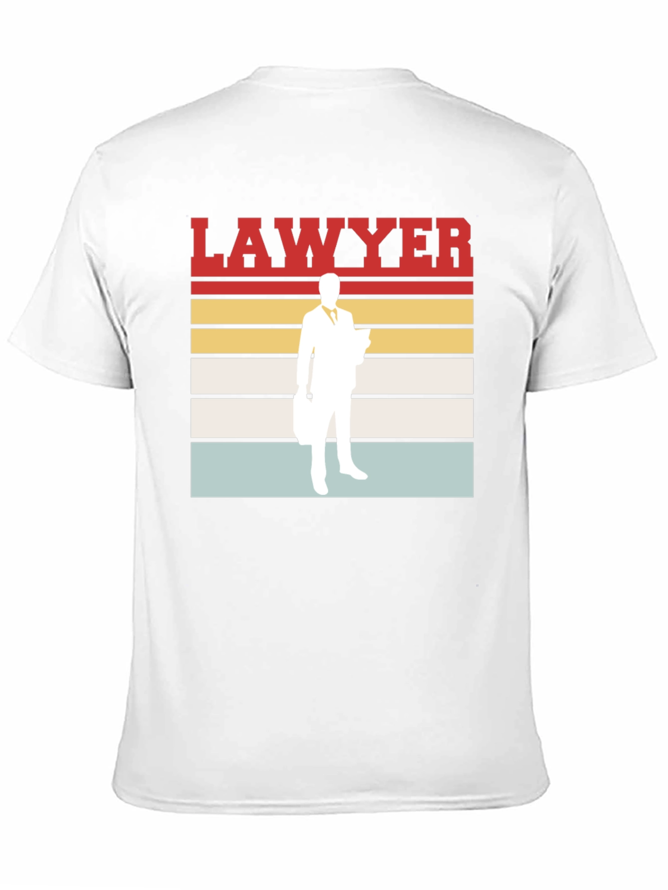 Lawyer Retro T-Shirt - Attorney Profession Tee