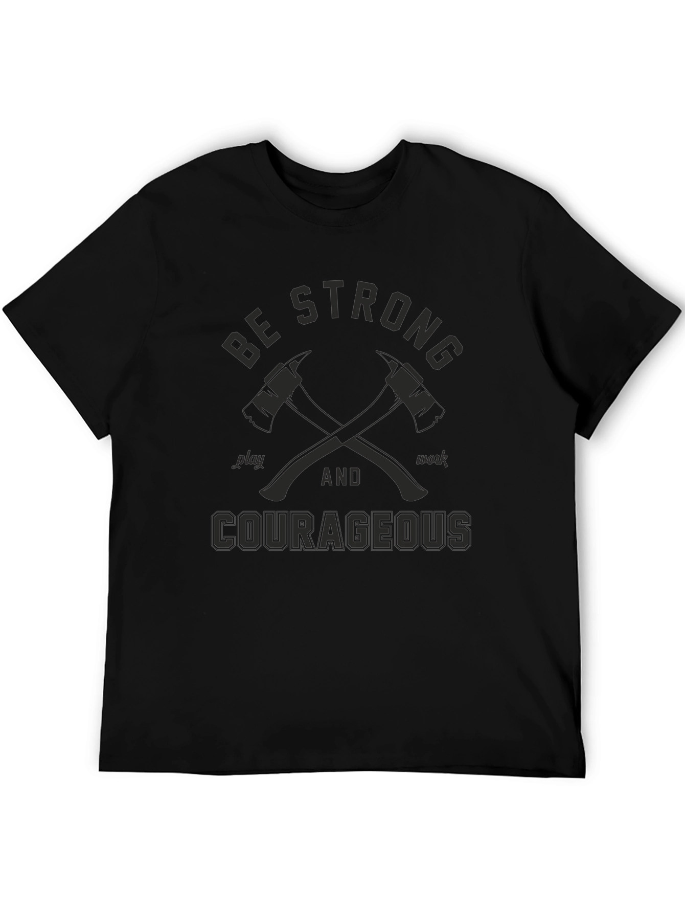 Be Strong Courageous Graphic Tee