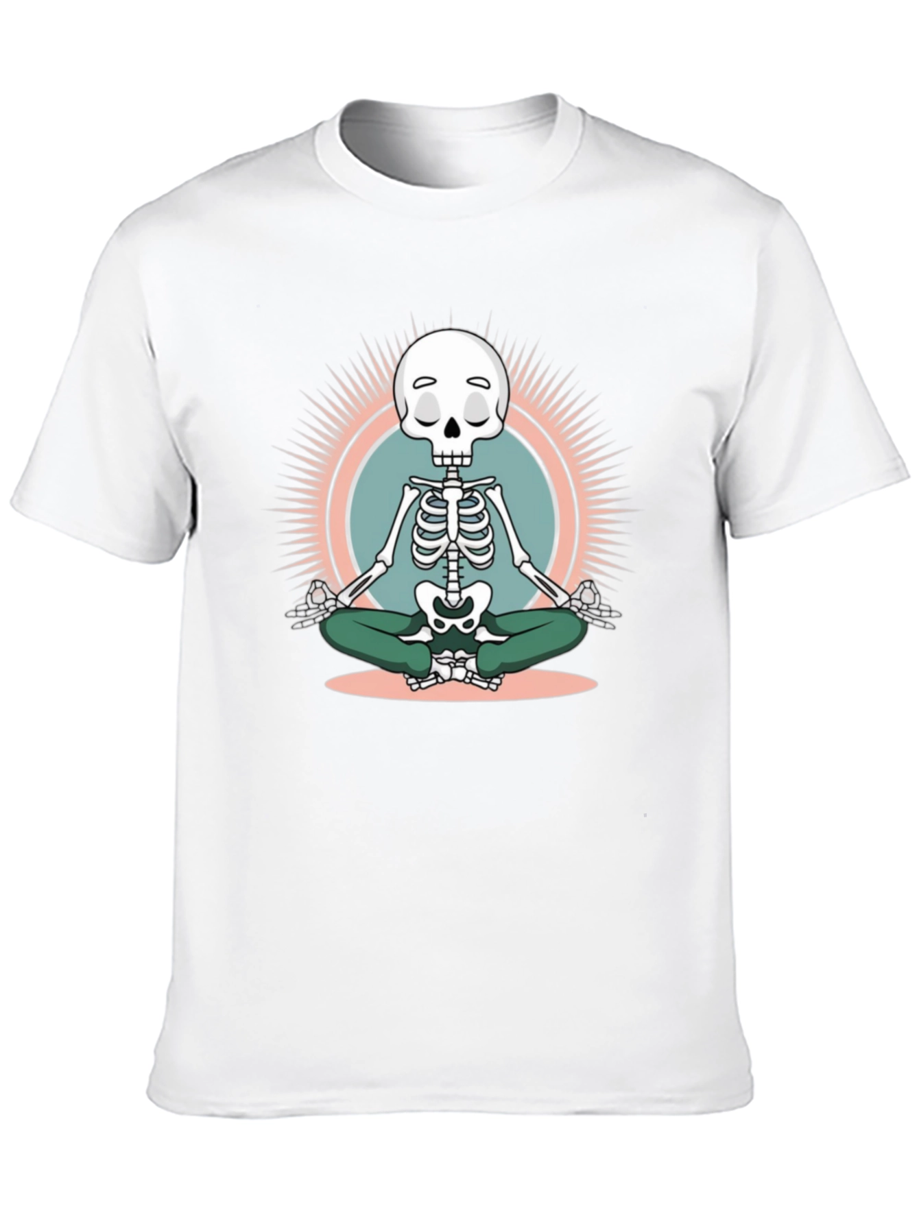 Zen Skeleton Black T-Shirt