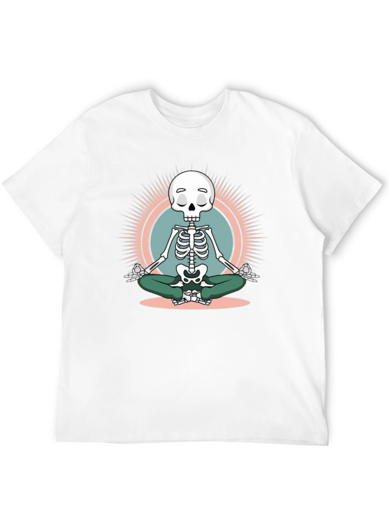 Zen Skeleton Black T-Shirt