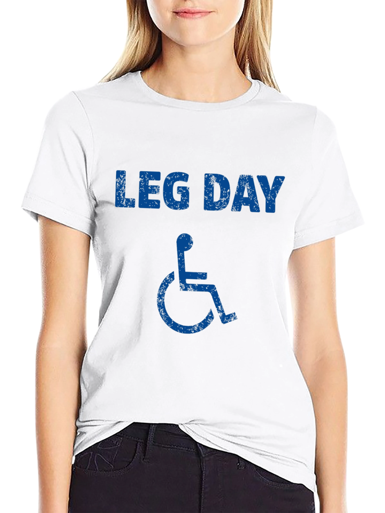 Leg Day Wheelchair T-Shirt