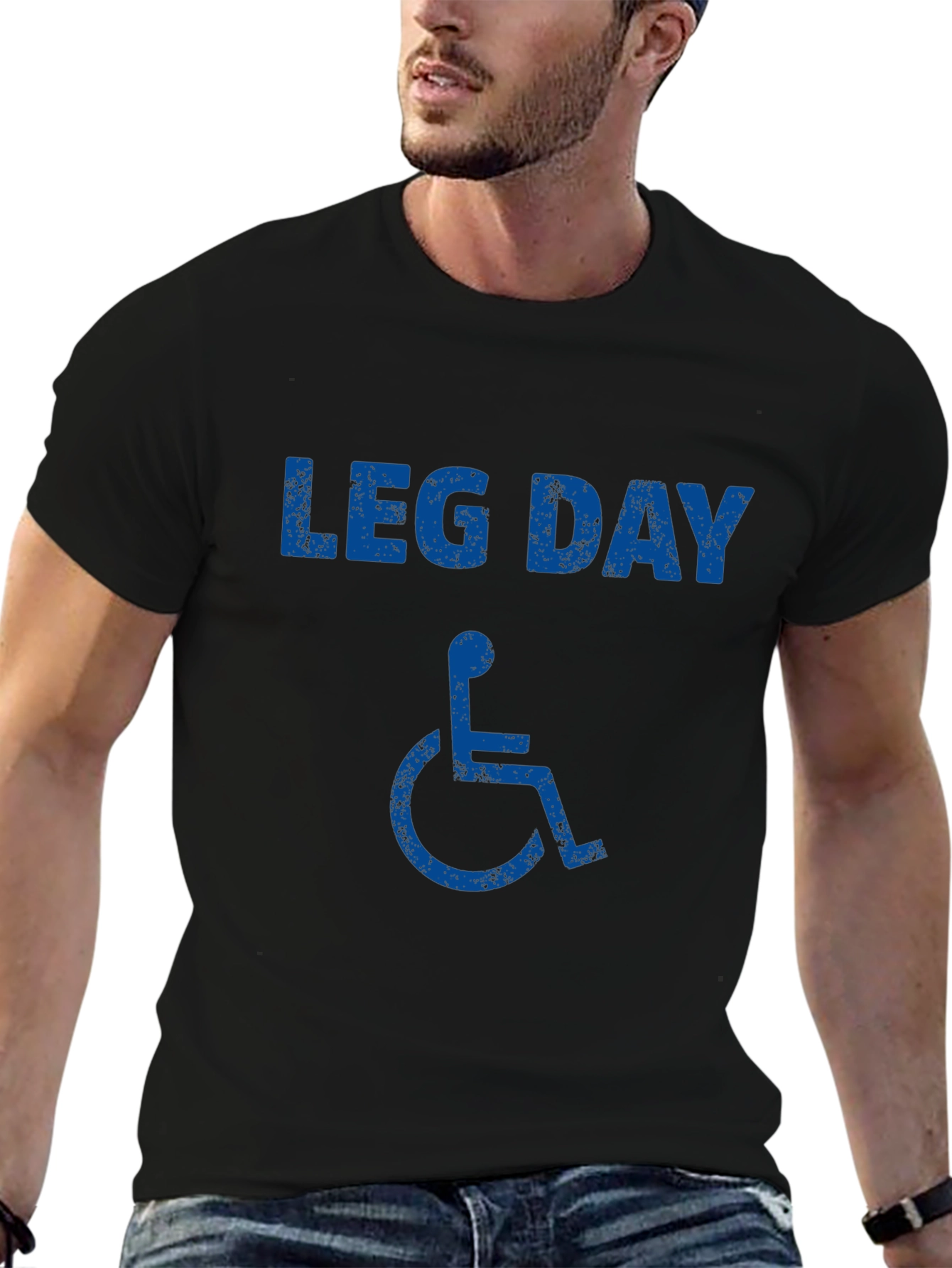 Leg Day Wheelchair T-Shirt