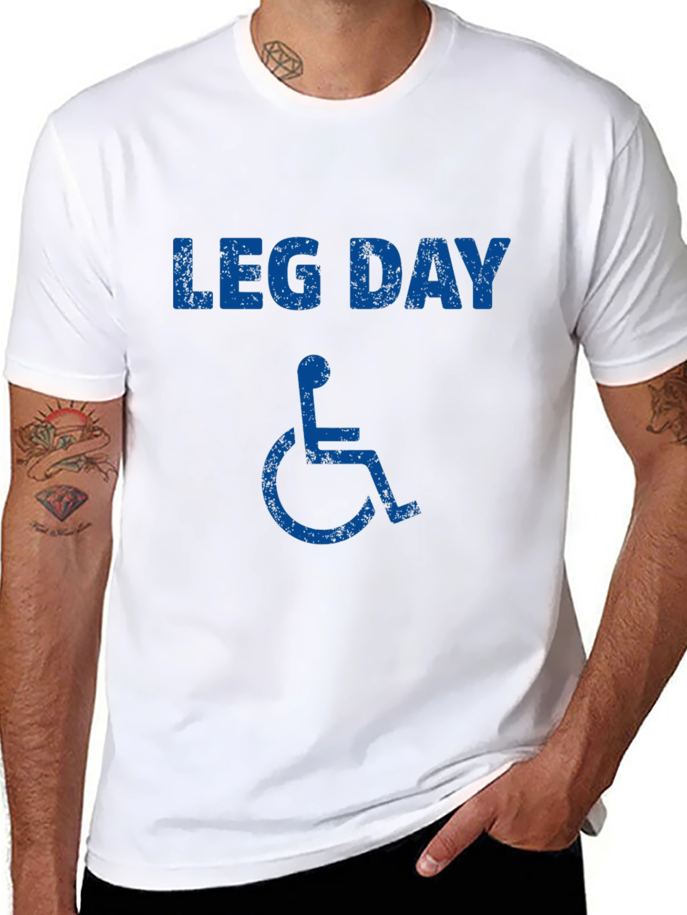 Leg Day Wheelchair T-Shirt