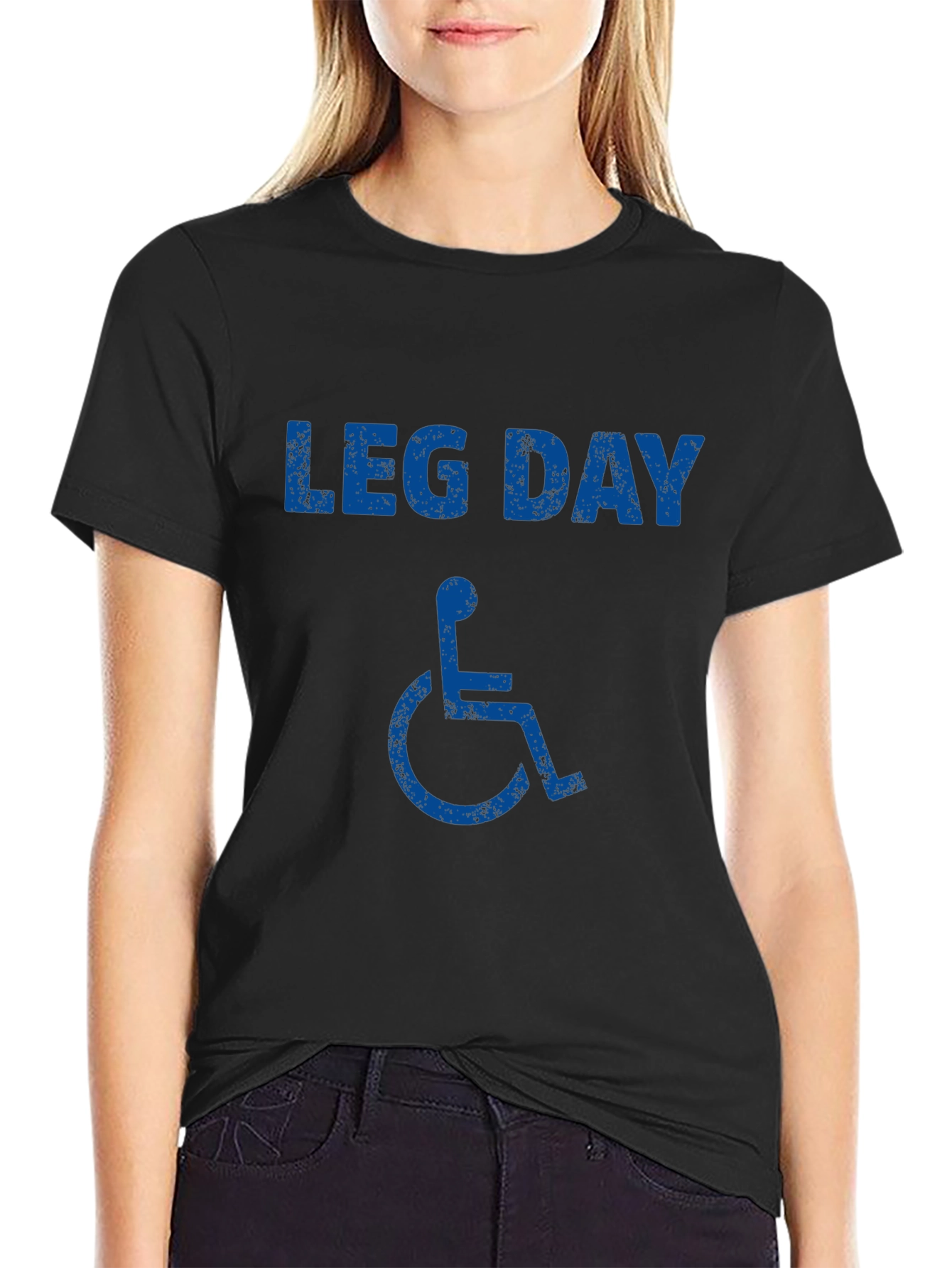 Leg Day Wheelchair T-Shirt