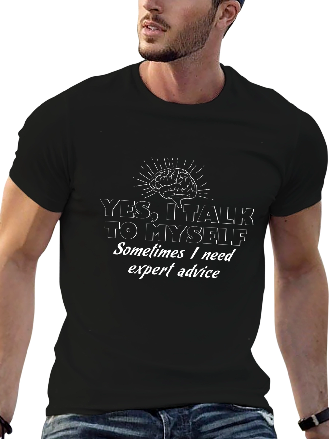 Funny Yes I Talk to Myself T-Shirt