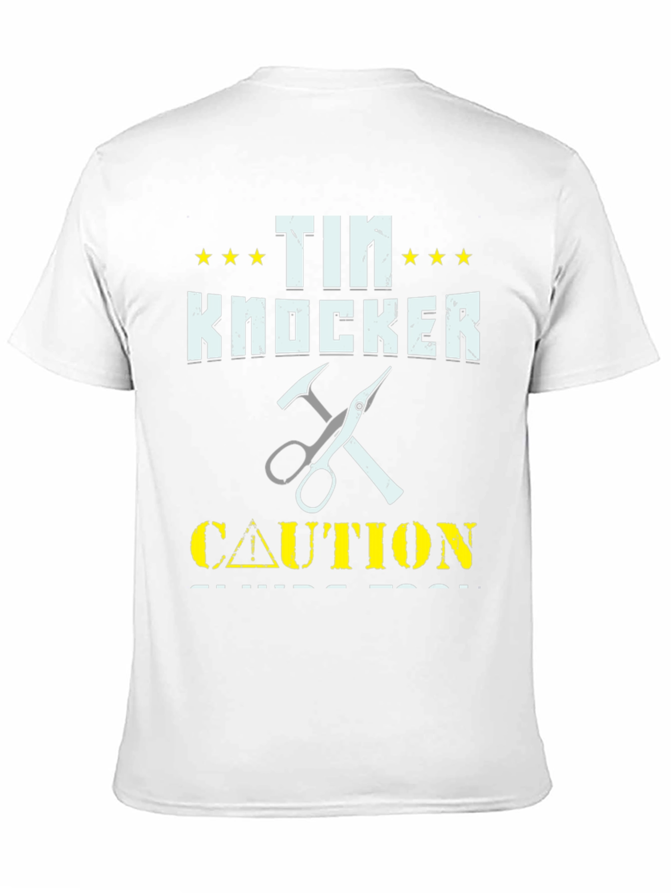 Tin Knocker Caution T-Shirt