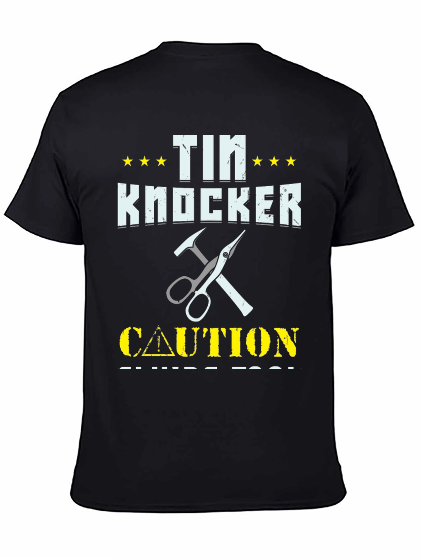 Tin Knocker Caution T-Shirt