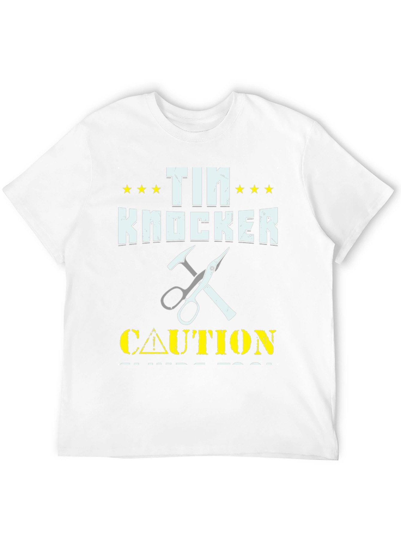 Tin Knocker Caution T-Shirt