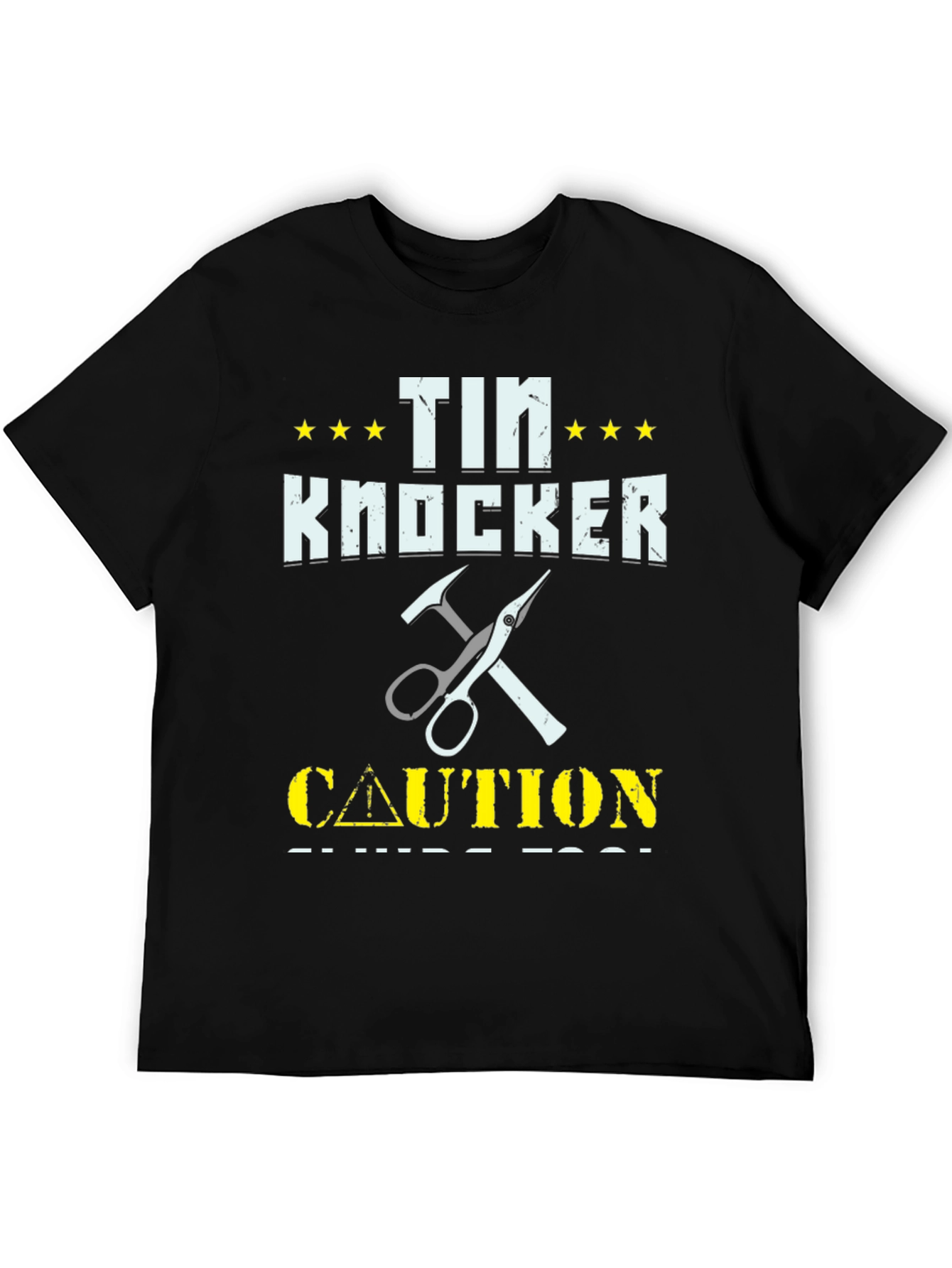 Tin Knocker Caution T-Shirt