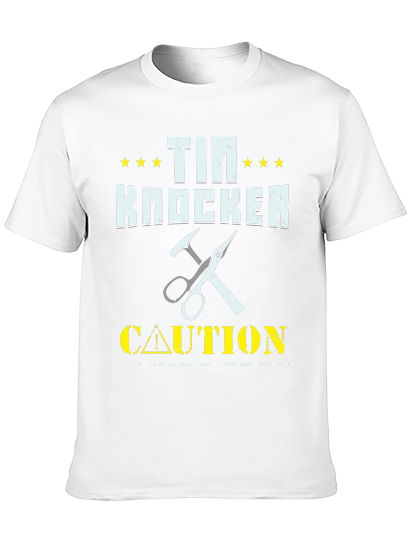 Tin Knocker Caution T-Shirt