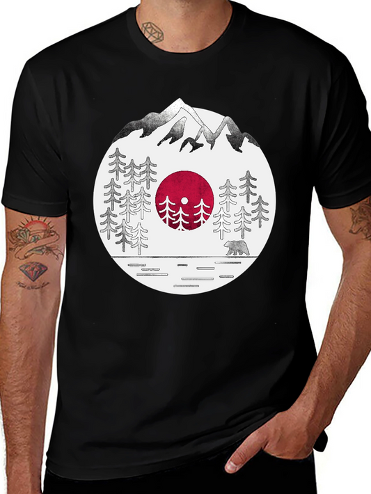 Mountain Vinyl Graphic Tee