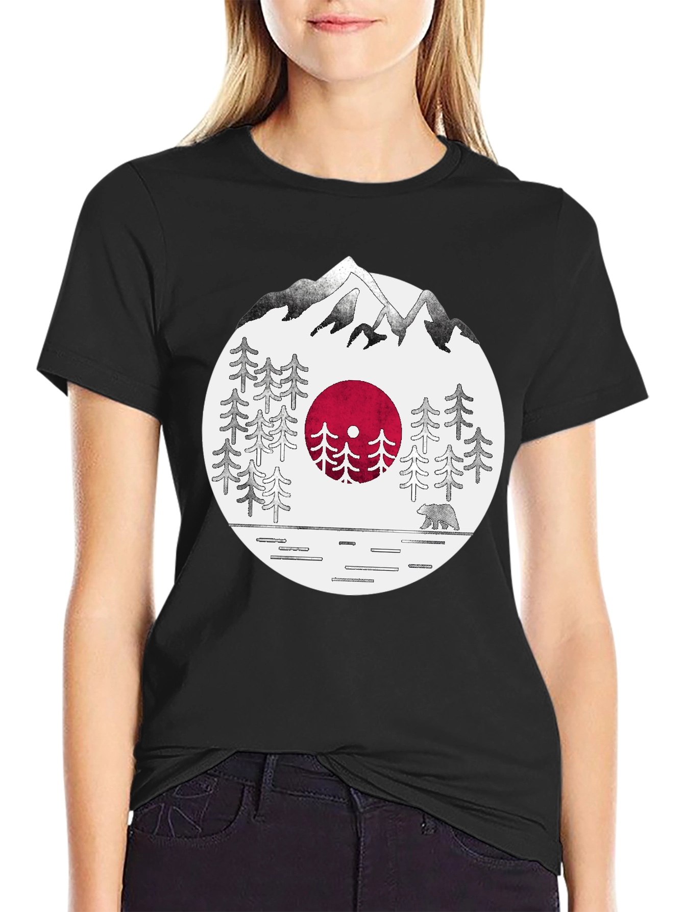 Mountain Vinyl Graphic Tee