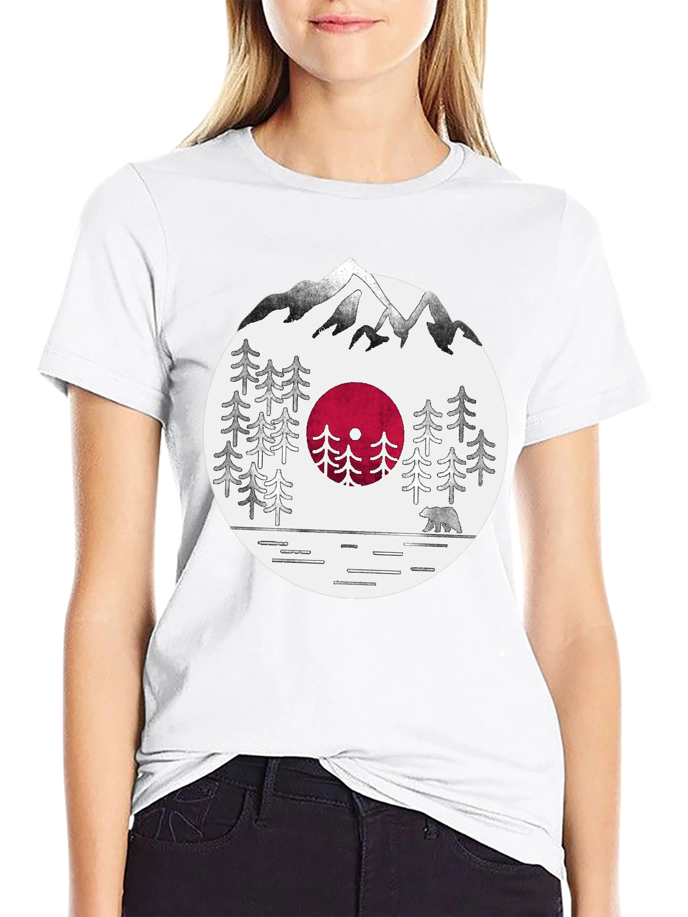 Mountain Vinyl Graphic Tee