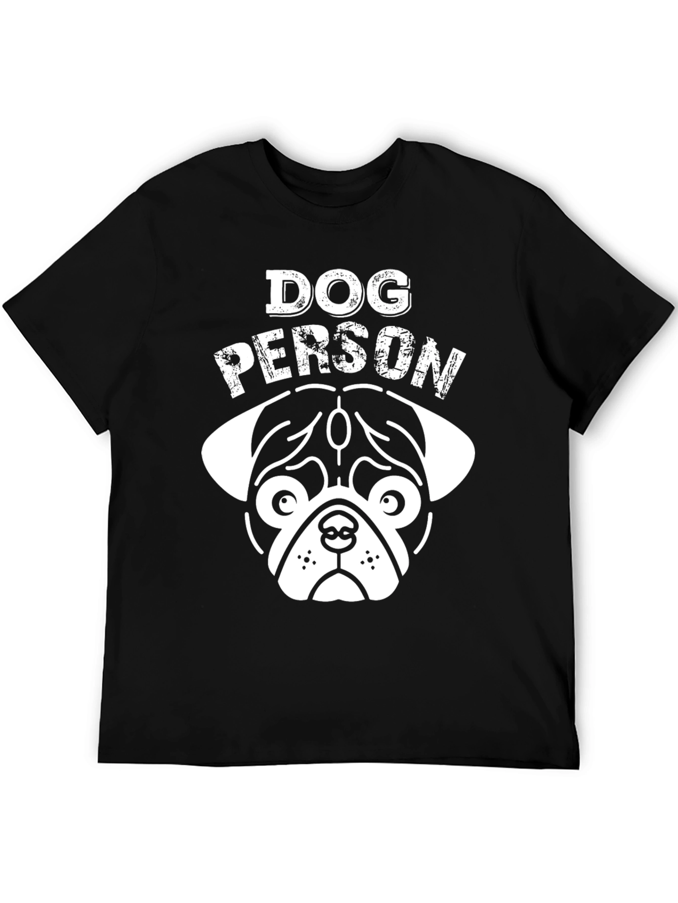 Dog Person Black Graphic Tee